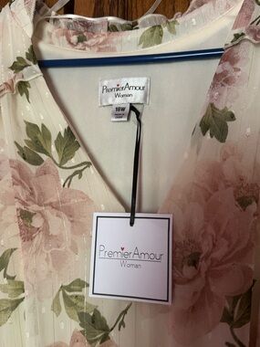 chinese dress ladies Premier Amour White Gown Size 14 **NEW** – Emily's Closet main image 0